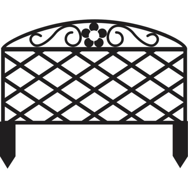 Garden Fence Silhouette 1 Thumbnail