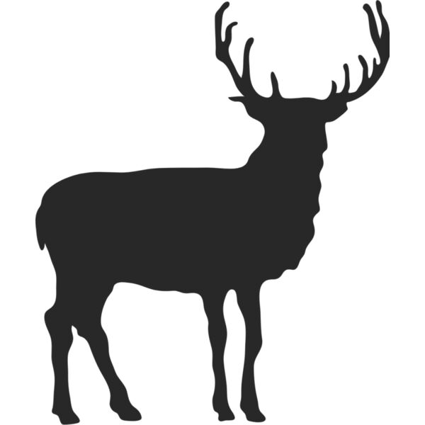 Deer Buck Silhouette 13 Thumbnail