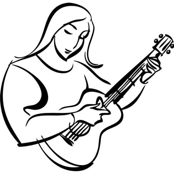 Girl Playing Guitar 2 Thumbnail