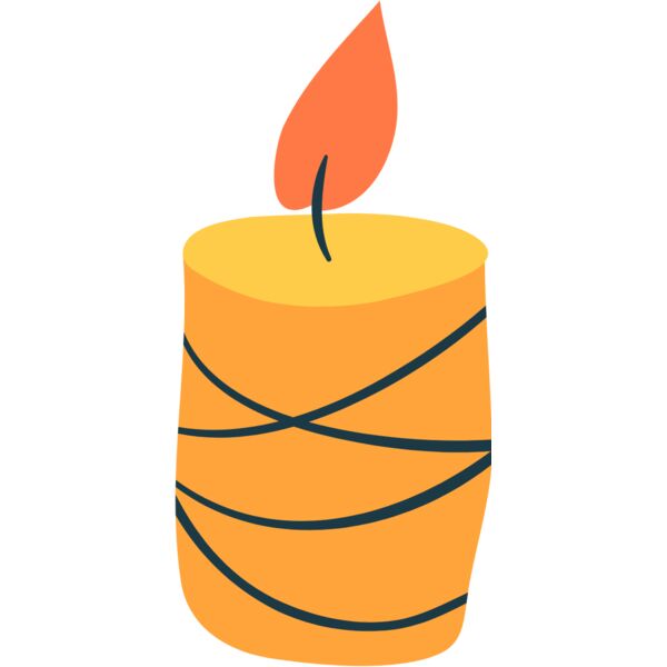 Autumn Fall Wax Candle 5 Thumbnail